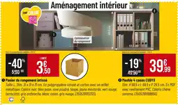 Bricorama Panier de rangement intissé offre