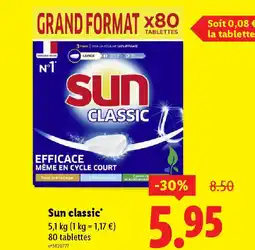 Lidl SUN classic offre