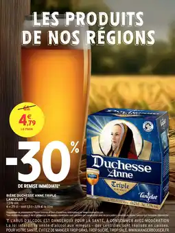 Intermarché Duchesse Anne Triple offre