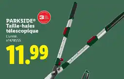 Lidl PARKSIDE Taille-haies télescopique offre