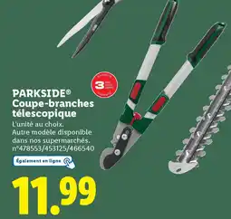 Lidl PARKSIDE Coupe-branches télescopique offre