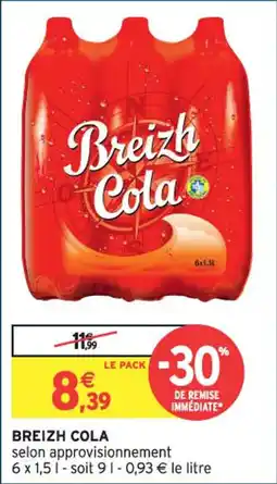 Intermarché Breizh cola offre
