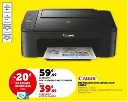 Super U Imprimante multifonction canon offre