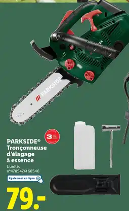 Lidl PARKSIDE Tronçonneuse d'élagage à essence offre