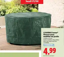 Lidl LIVARNO HOME Housse pour mobilier de jardin offre