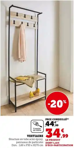 Super U Vestiaire offre