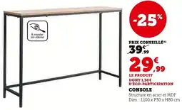 Super U Console offre