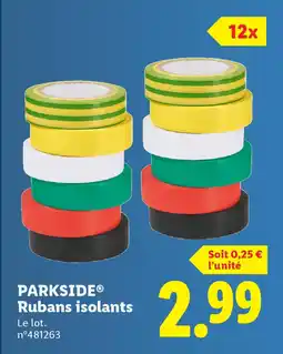 Lidl PARKSIDE Rubans isolants offre