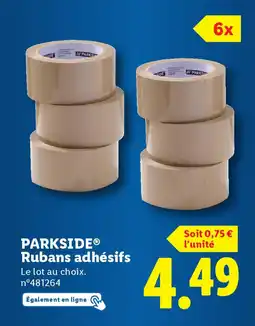 Lidl PARKSIDE Rubans adhésifs offre