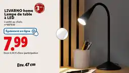 Lidl LIVARNO HOME Lampe de table à LED offre