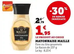 Super U MAILLE MAYONNAISE offre