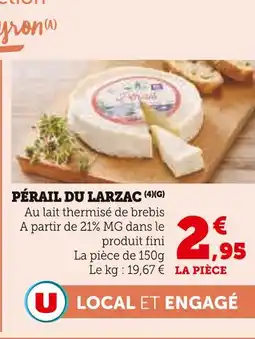 Super U Pérail du Larzac offre