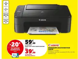 Super U Canon Imprimante multifonction Canon offre
