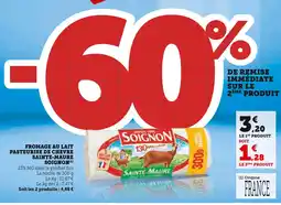 U Express SOIGNON Fromage Sainte-Maure offre