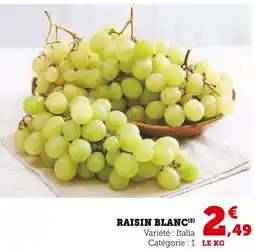 U Express Raisin blanc offre