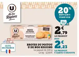U Express U de nos Régions Broyés du Poitou offre