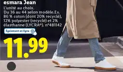 Lidl ESMARA Jean offre