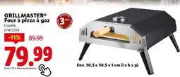 Lidl GRILLMASTER Four à pizza à gaz offre