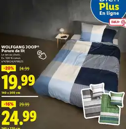 Lidl WOLFGANG JOOP Parure de lit offre