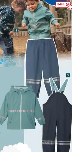 Lidl LUPILU Pantalon de pluie ou Salopette de pluie offre