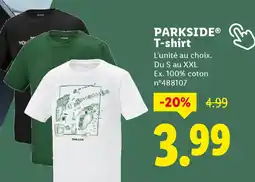 Lidl PARKSIDE T-shirt offre