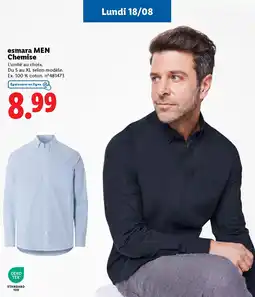 Lidl ESMARA MEN Chemise offre