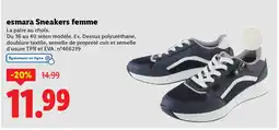 Lidl ESMARA Sneakers femme offre