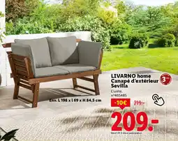 Lidl LIVARNO HOME Canapé d'extérieur Sevilla offre