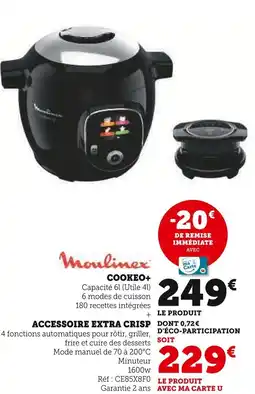 Super U COOKEO+ ACCESSOIRE EXTRA CRISP offre