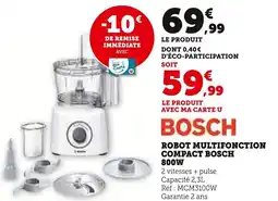 Super U Robot multifonction compact bosch offre