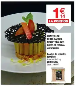 Promocash Poudre de noisette torréfiée offre