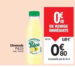 Promocash PULCO Citronnade offre