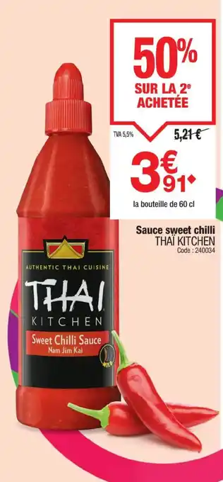 Promocash THAI KITCHEN Sauce sweet chilli offre