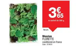 Promocash FLORETTE Mesclun offre