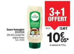 Promocash BOURSIN Sauce fromagère offre