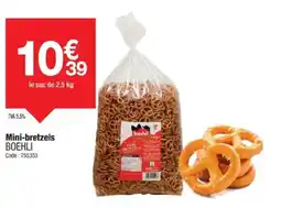 Promocash BOEHLI Mini-bretzels offre
