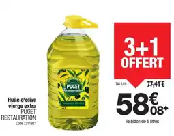 Promocash PUGET Huile d'olive vierge extra offre