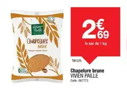 Promocash VIVIEN PAILLE Chapelure brune offre