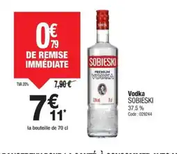 Promocash SOBIESKI Vodka offre