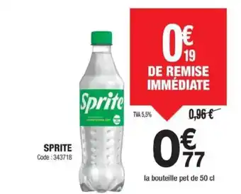 Promocash SPRITE offre