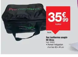 Promocash Sac isotherme souple offre
