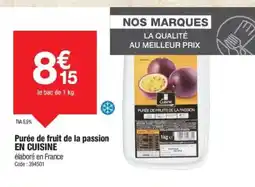 Promocash EN CUISINE Purée de fruit de la passion offre
