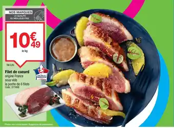 Promocash Filet de canard offre