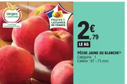 E.Leclerc Express Pêche jaune ou blanche offre