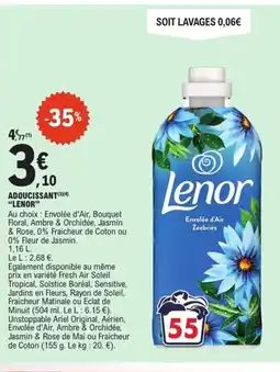 E.Leclerc Express LENOR Adoucissant offre