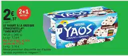 E.Leclerc Express YAOS NESTLÉ Le yaourt à la grecque stracciatella offre
