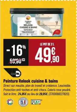 Tridôme Peinture Relook cuisine & bains offre