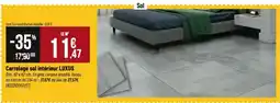 Tridôme LUXUS Carrelage sol intérieur offre