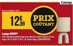 Tridôme KRISPY Lampe offre