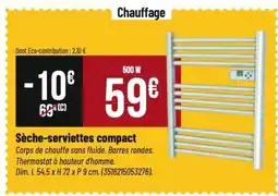 Tridôme Sèche-serviettes compact offre